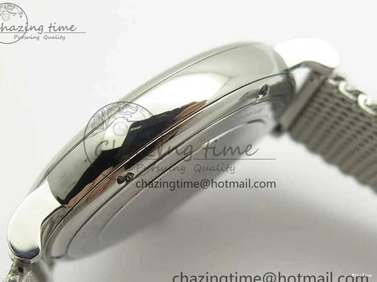 MIROTIME 0104 FastDry Portofino IW356501 SS V3 MK 1:1 Best Edition Black Dial On SS Mesh Bracelet MIYOTA 7195